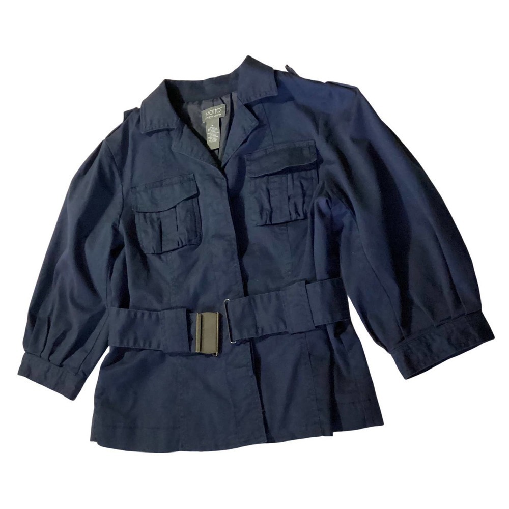 Motto jacket women M navy